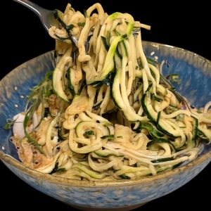 fideos de calabacin